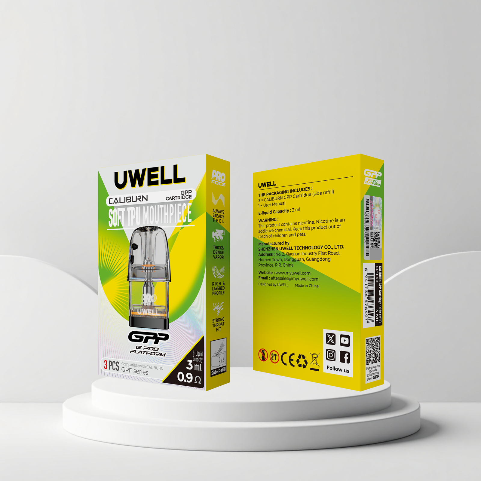 Uwell GPP Cartridges