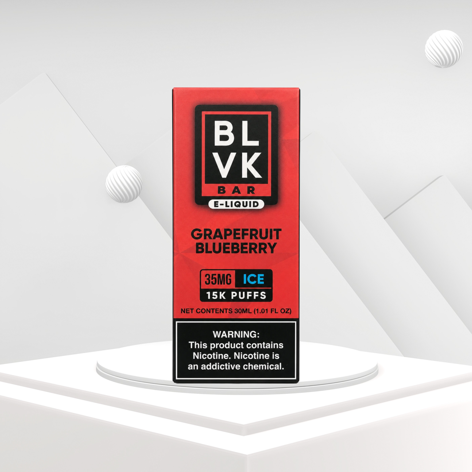 BLVK Grapefruit Blueberry Ice 30ml
