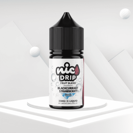 BLVK Nic Drip Blackcurrant Strawberry 30ml