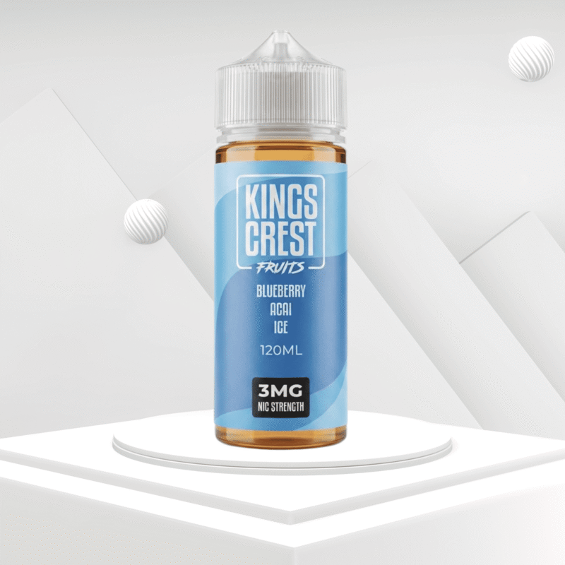 Kings Crest Blueberry Acai Ice 120ml Freebase Price in Bangladesh