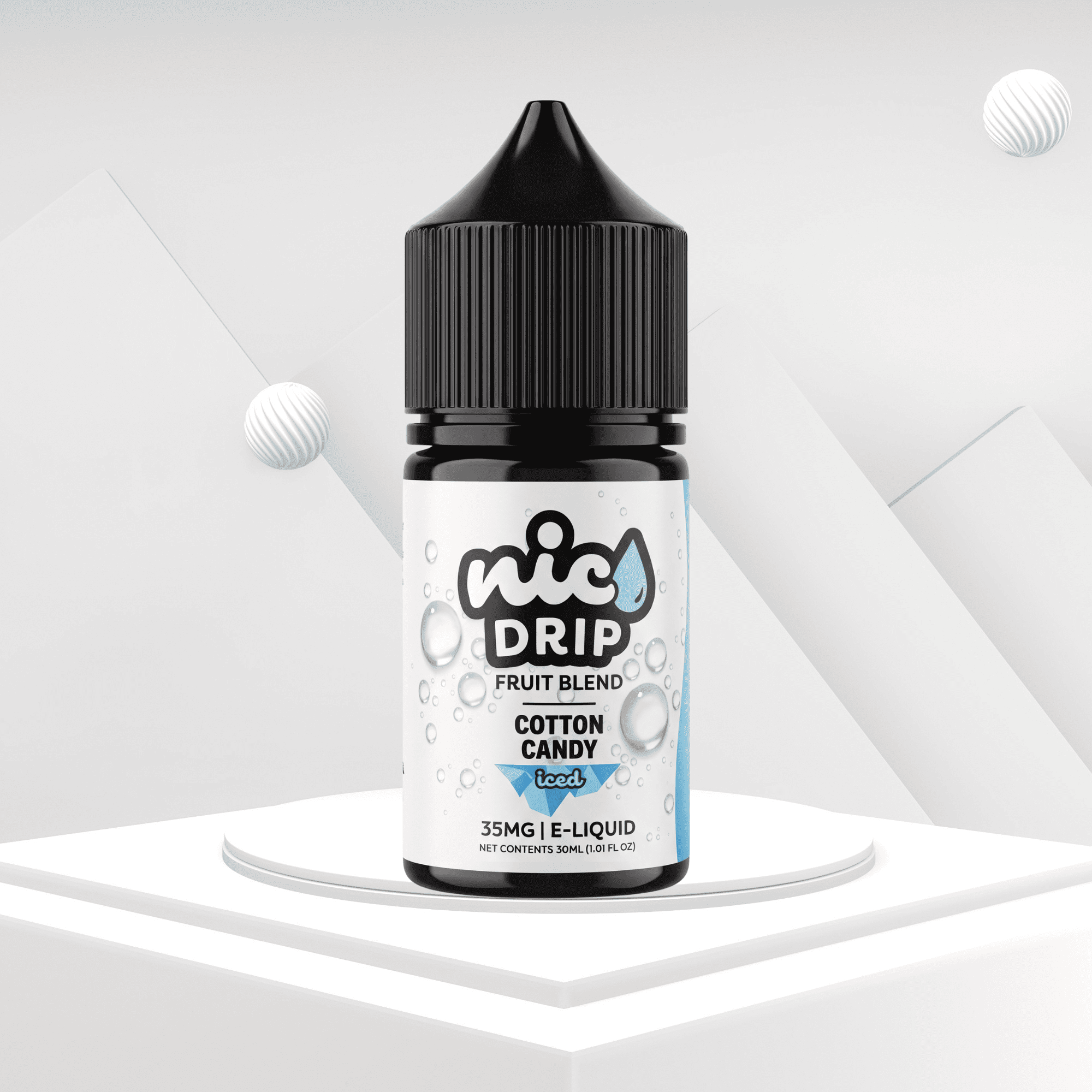 cotton candy (1) BLVK Nic Drip Cotton Candy 30ml