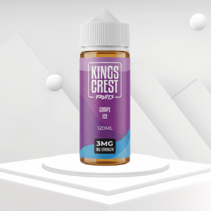 Kings Crest Fruits Grape Ice 120ml Freebase Price in Bangladesh