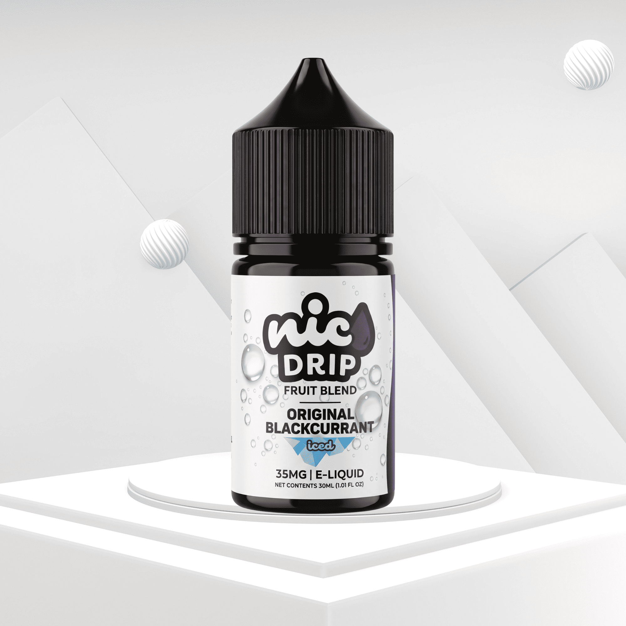 original blackcurrant (1) BLVK Nic Drip Original Blackcurrant 30ml