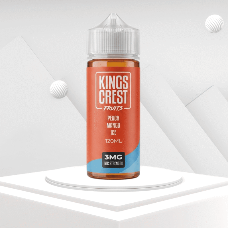 Kings Crest Peach Mango Ice 120ml Freebase Price in Bangladesh