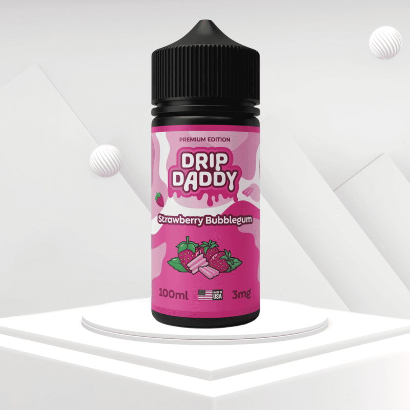 Drip Daddy Strawberry Bubblegum 100ml Freebase Price in Bangladesh