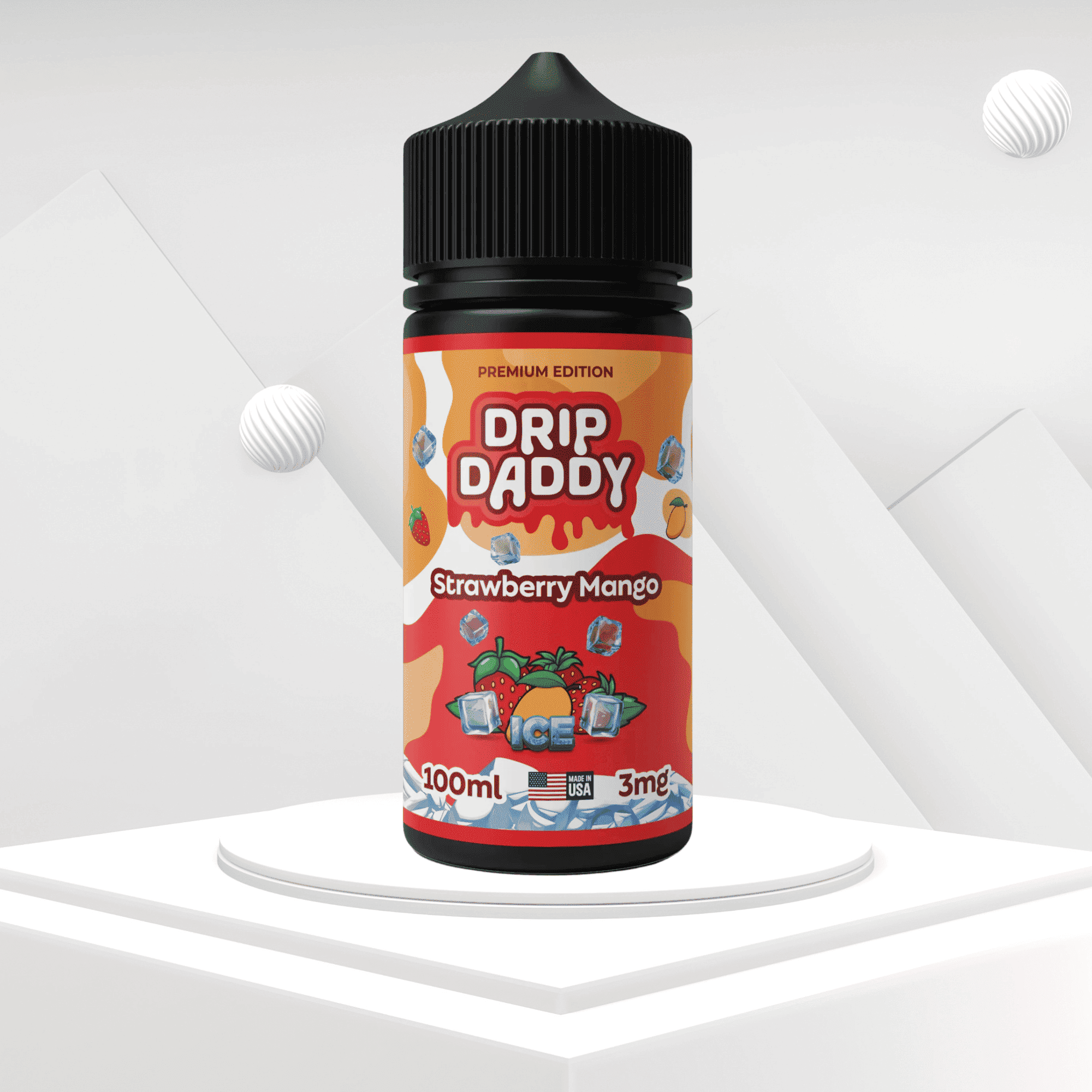 strawberry mango ice Drip Daddy Strawberry Mango Ice 100ml Freebase Price in Bangladesh