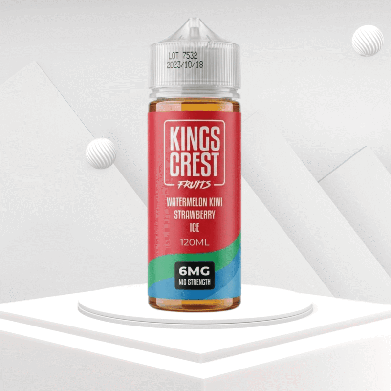 Kings Crest Watermelon Kiwi Strawberry Ice 120ml Freebase Price in Bangladesh
